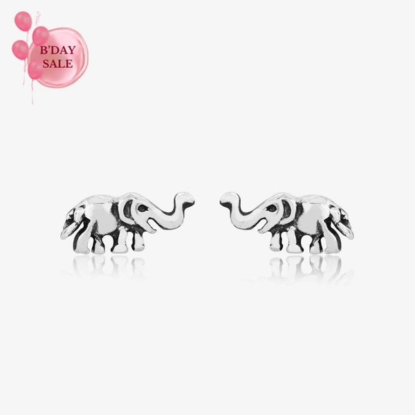 Elegance Elephant Studs - Touch925