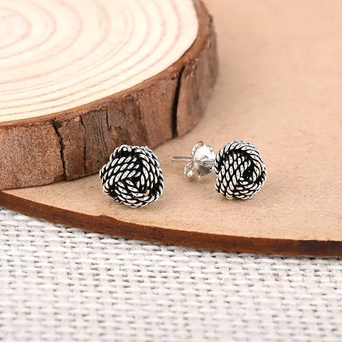 Elegance Braided Studs - Touch925