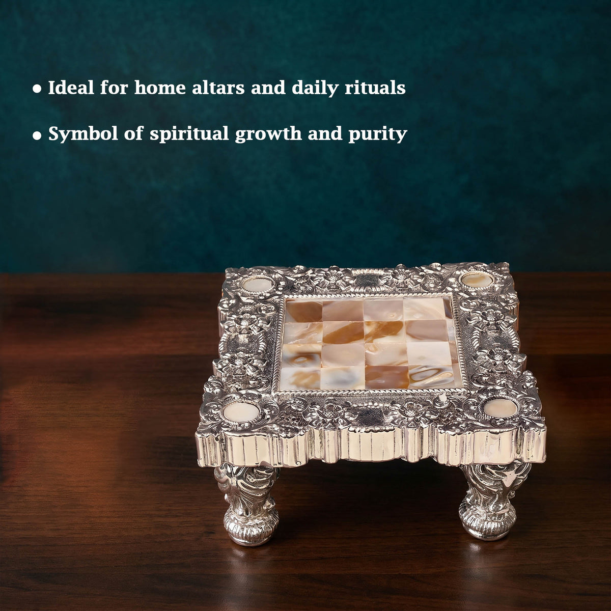 999 Silver Plated Antique Vase