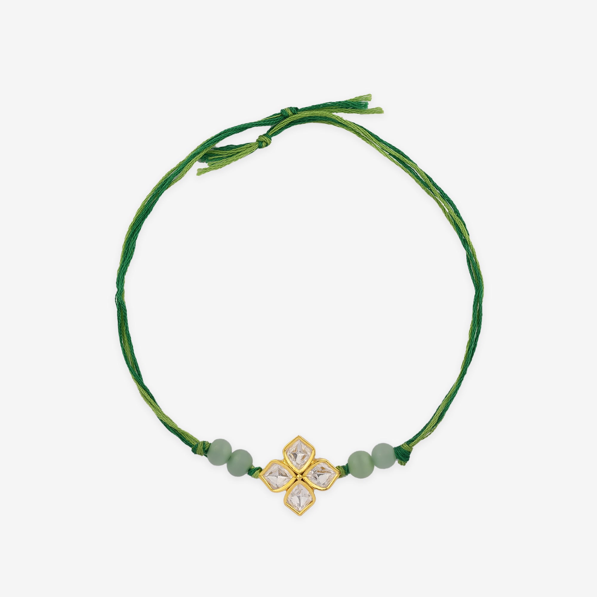 silver rakhi