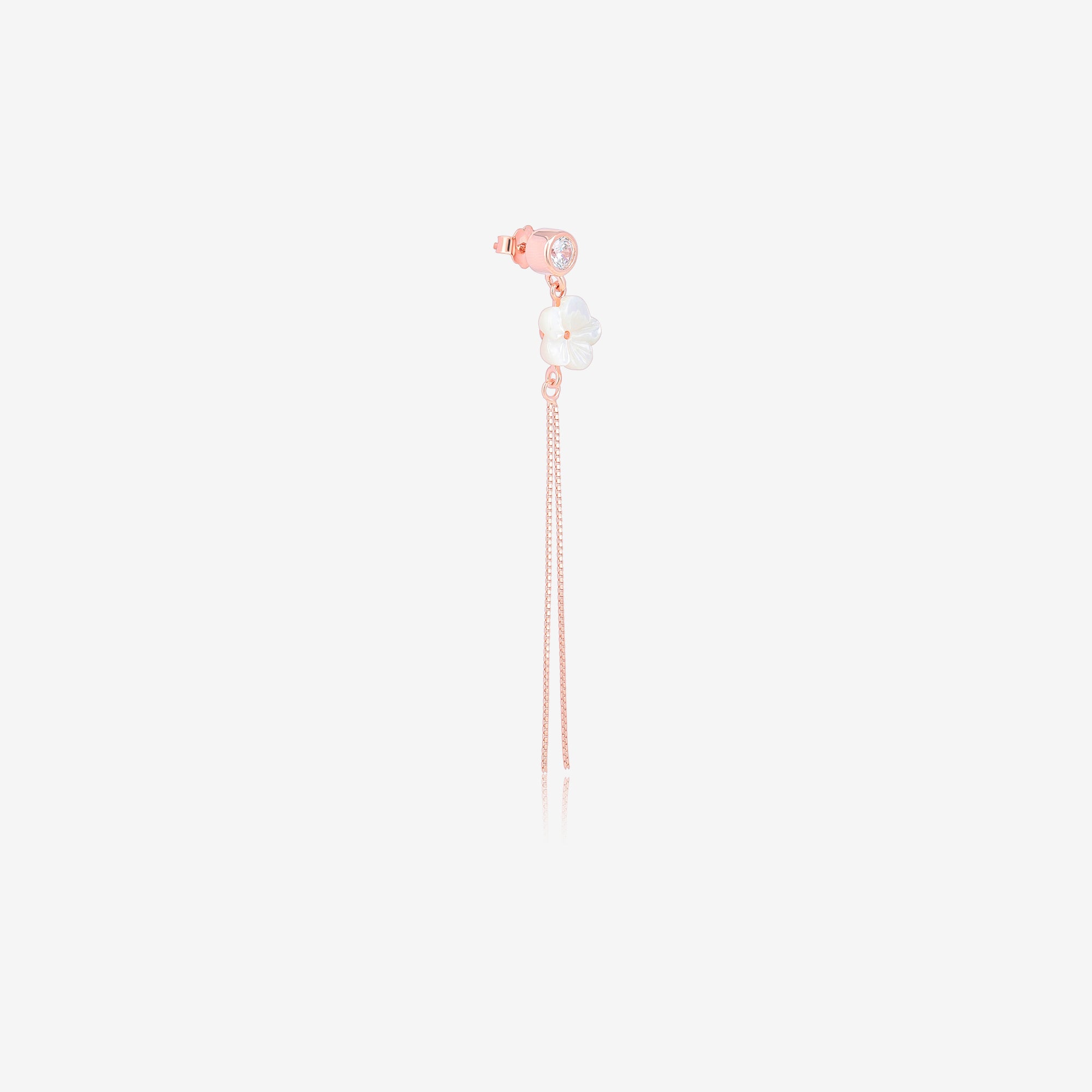 silver earrings