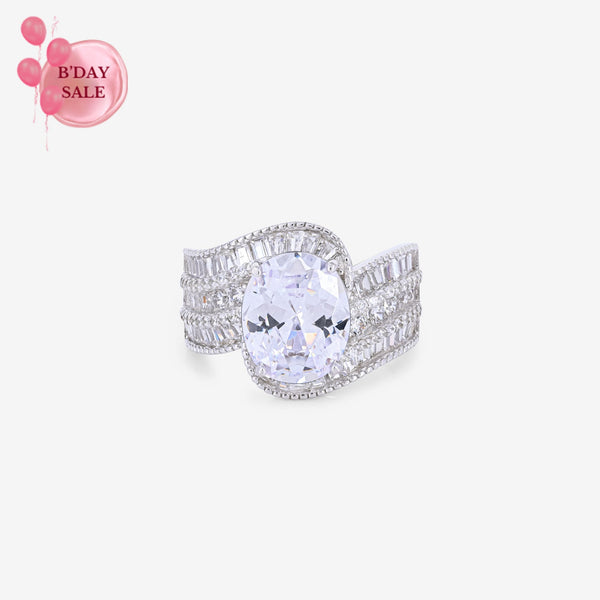 Majestic Brilliance Silver Ring - Touch925
