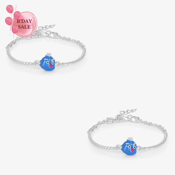 Tiny Blue Cartoon Anklet - Touch925