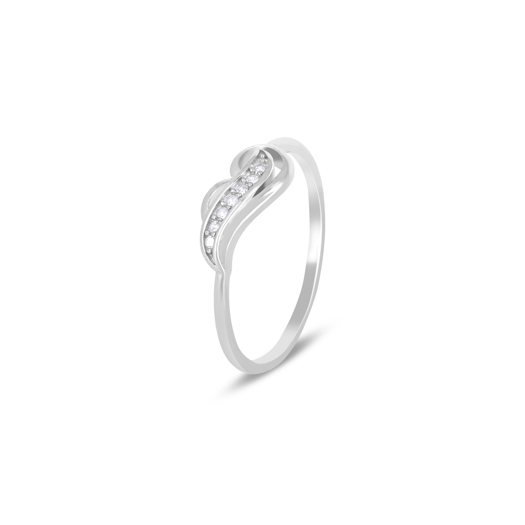 Eternal Embrace Silver Ring