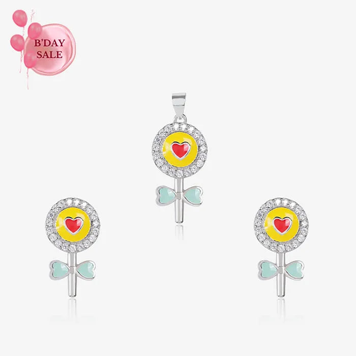 Sunflower Pendant Set - Touch925