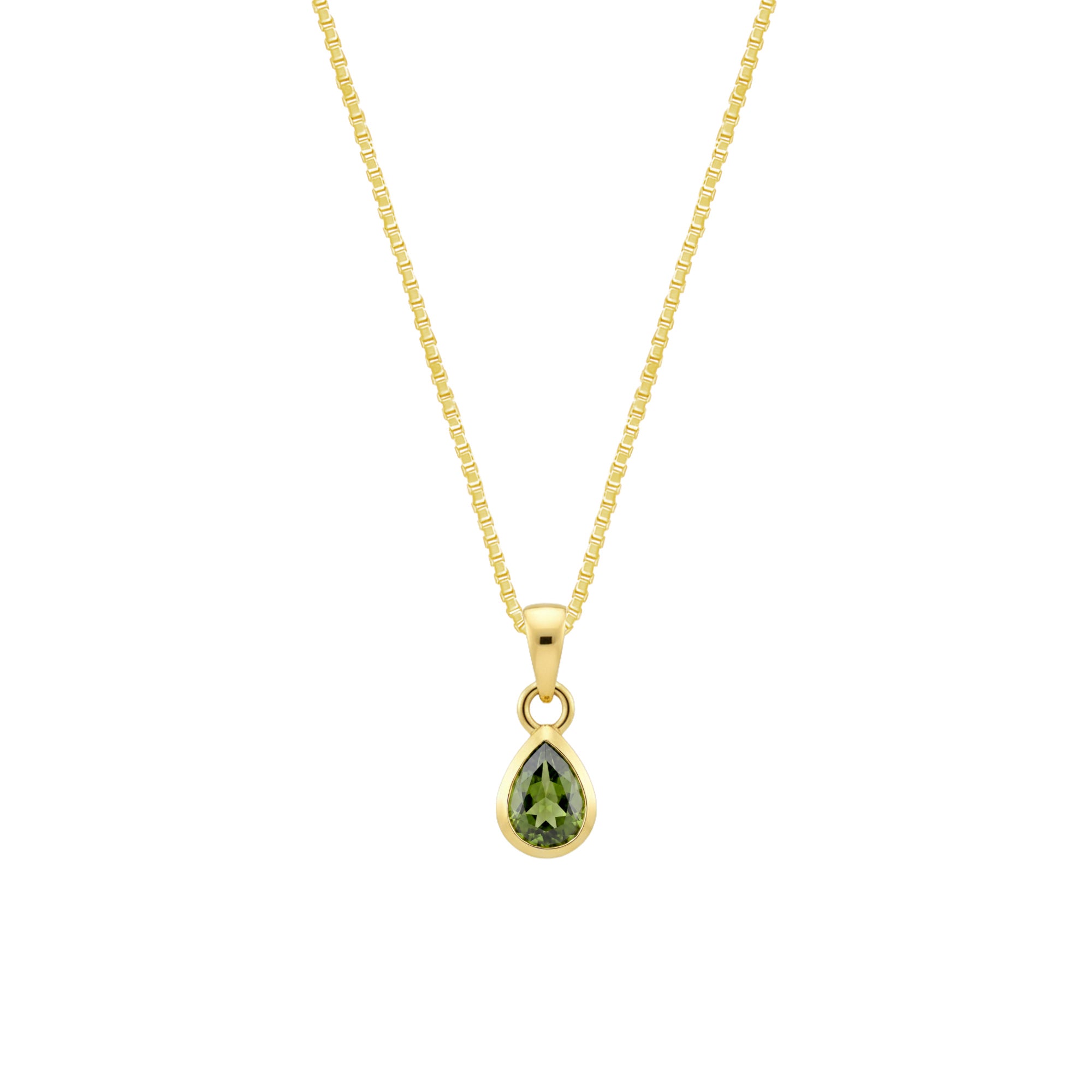 August Birthstone Necklace