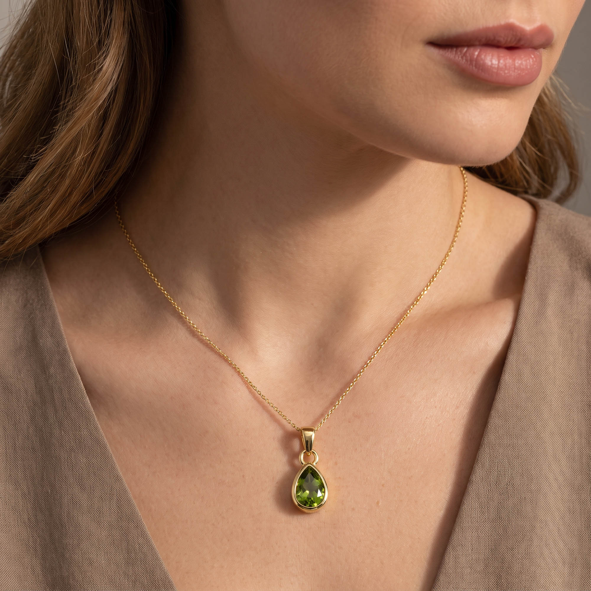 August Birthstone Pendant