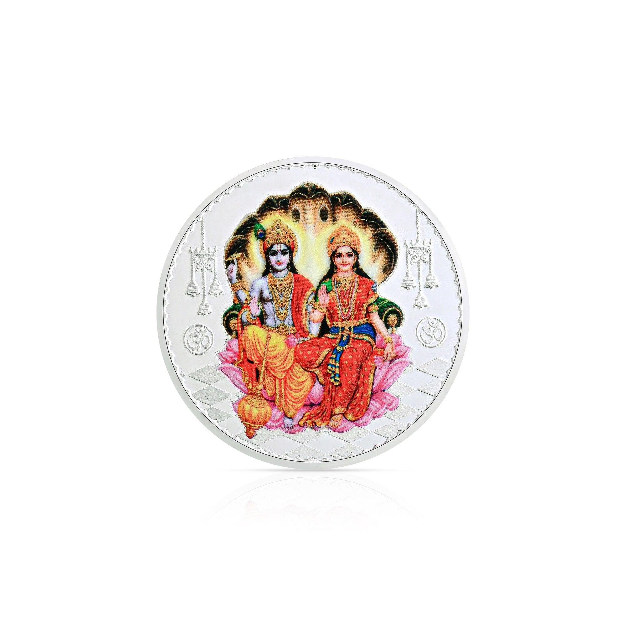 Pure 999 Silver 10g  Lakshmi Narayan Coin