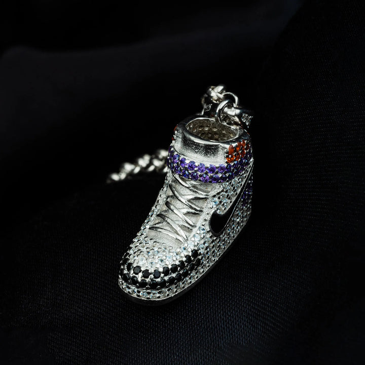 Sneaker Style: Jordan Silver Chain Pendant - Touch925