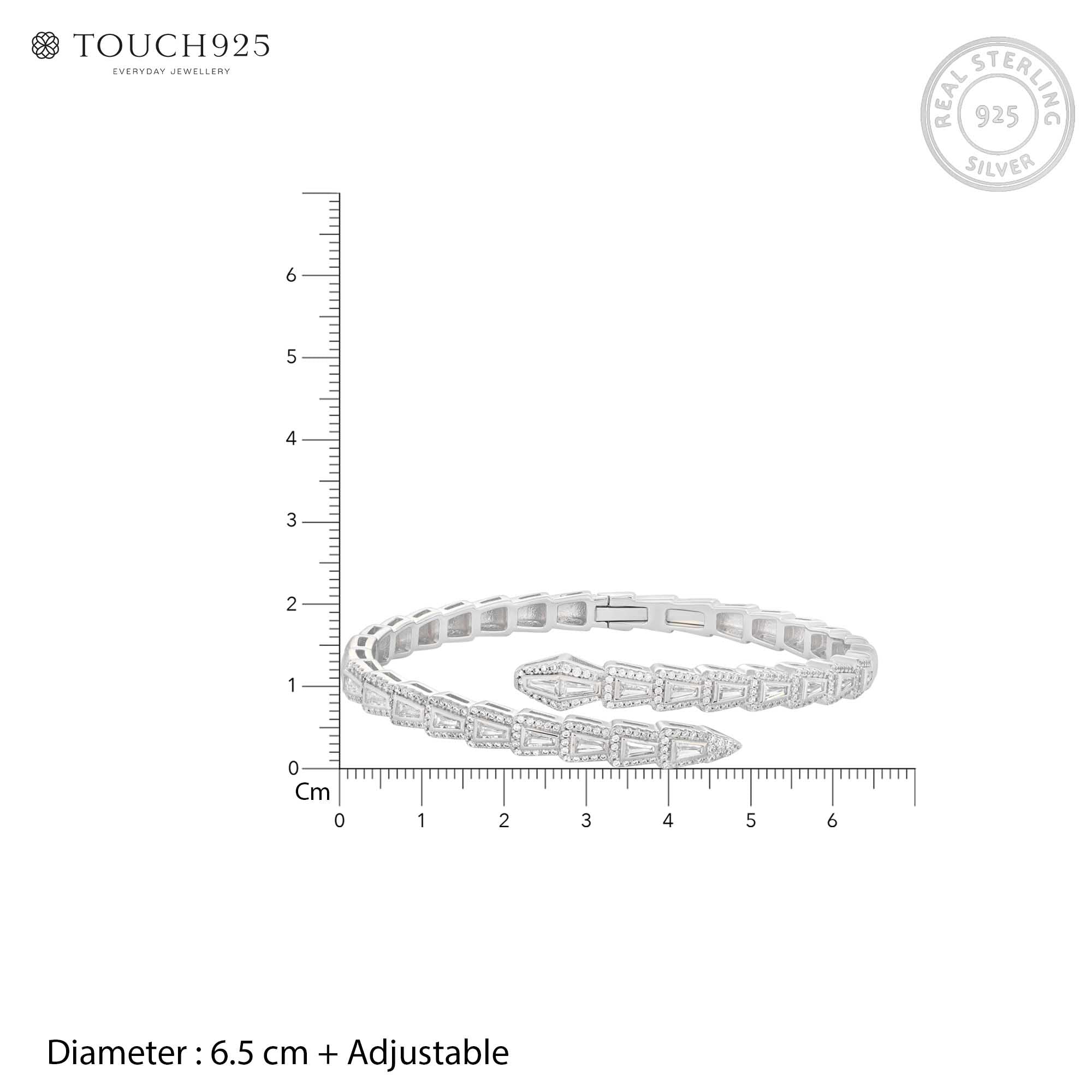 Trion Edge Silver Kada