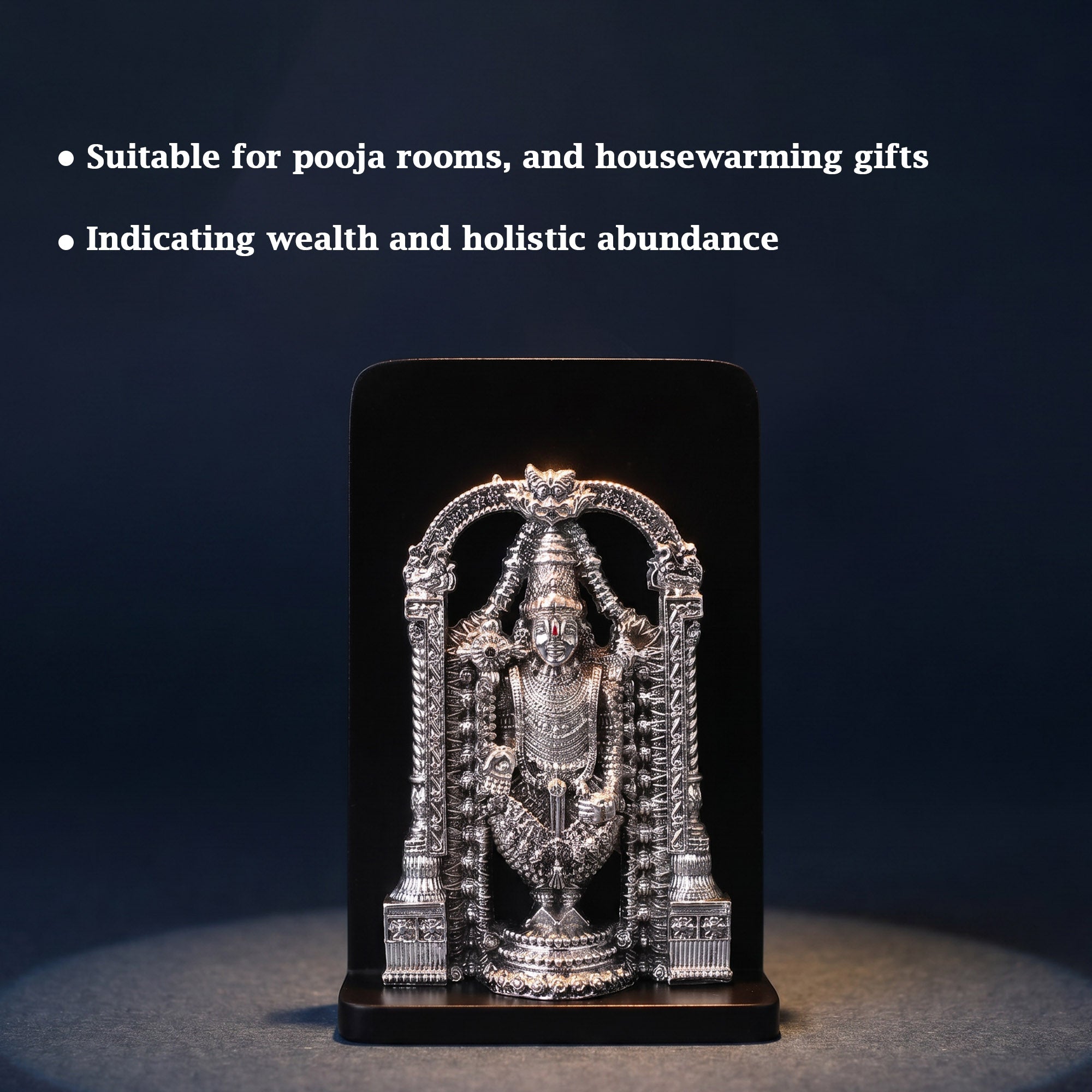 999 Silver Plated Tirupati Balaji Frame