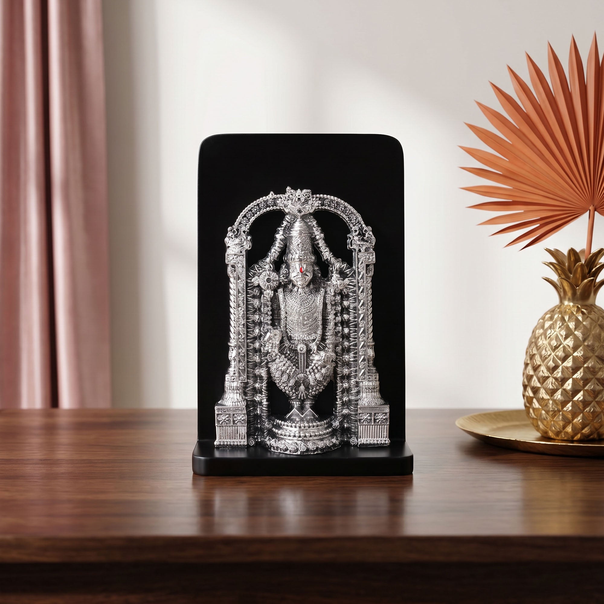 999 Silver Plated Tirupati Balaji Frame