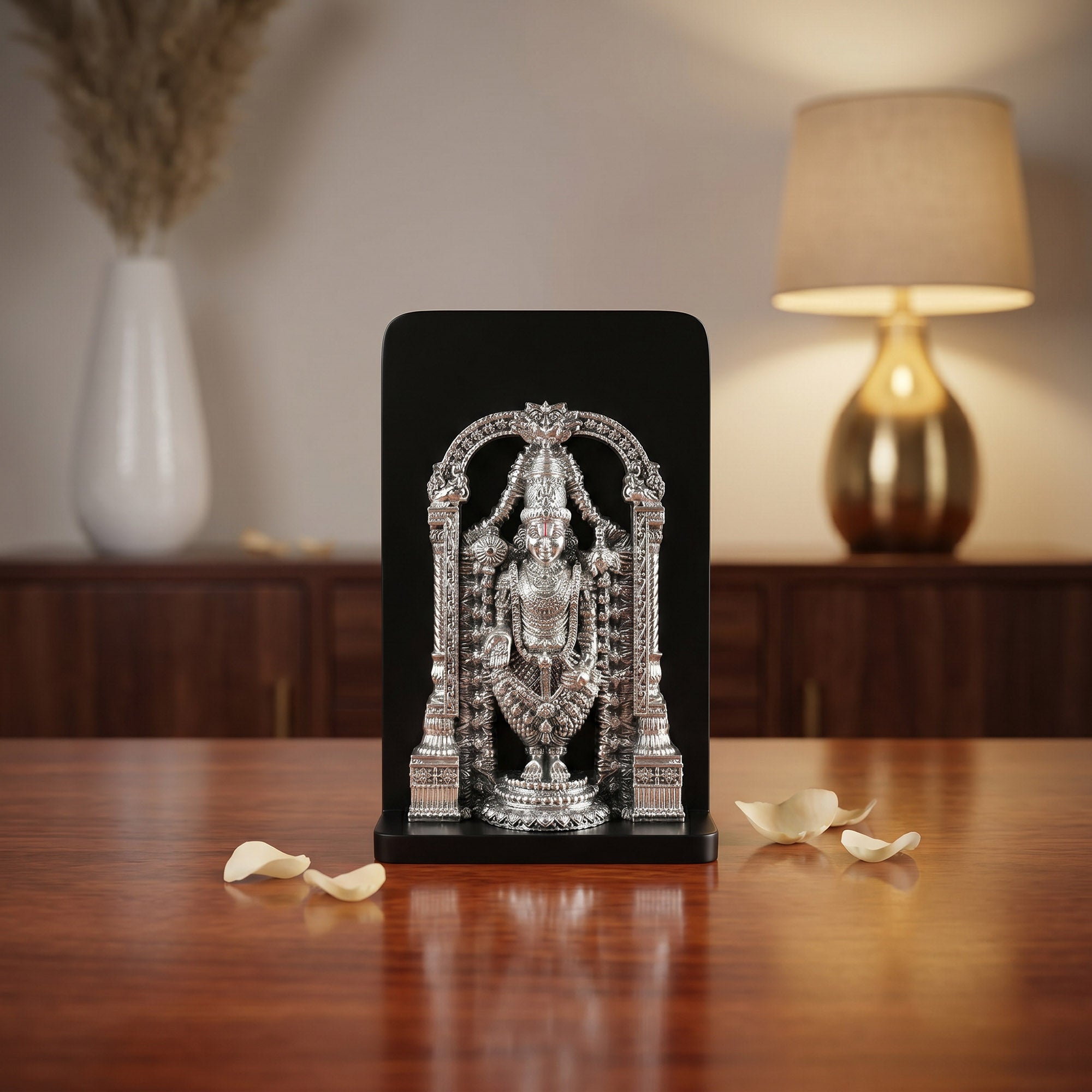 999 Silver Plated Tirupati Balaji Frame