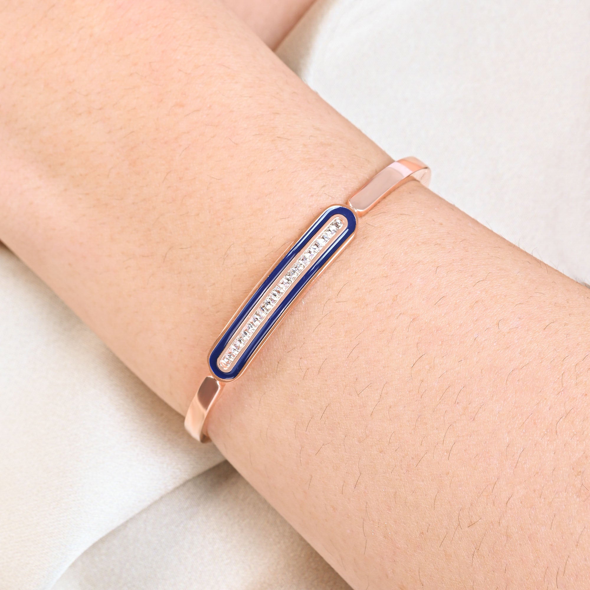 Azure Beam Silver Kada