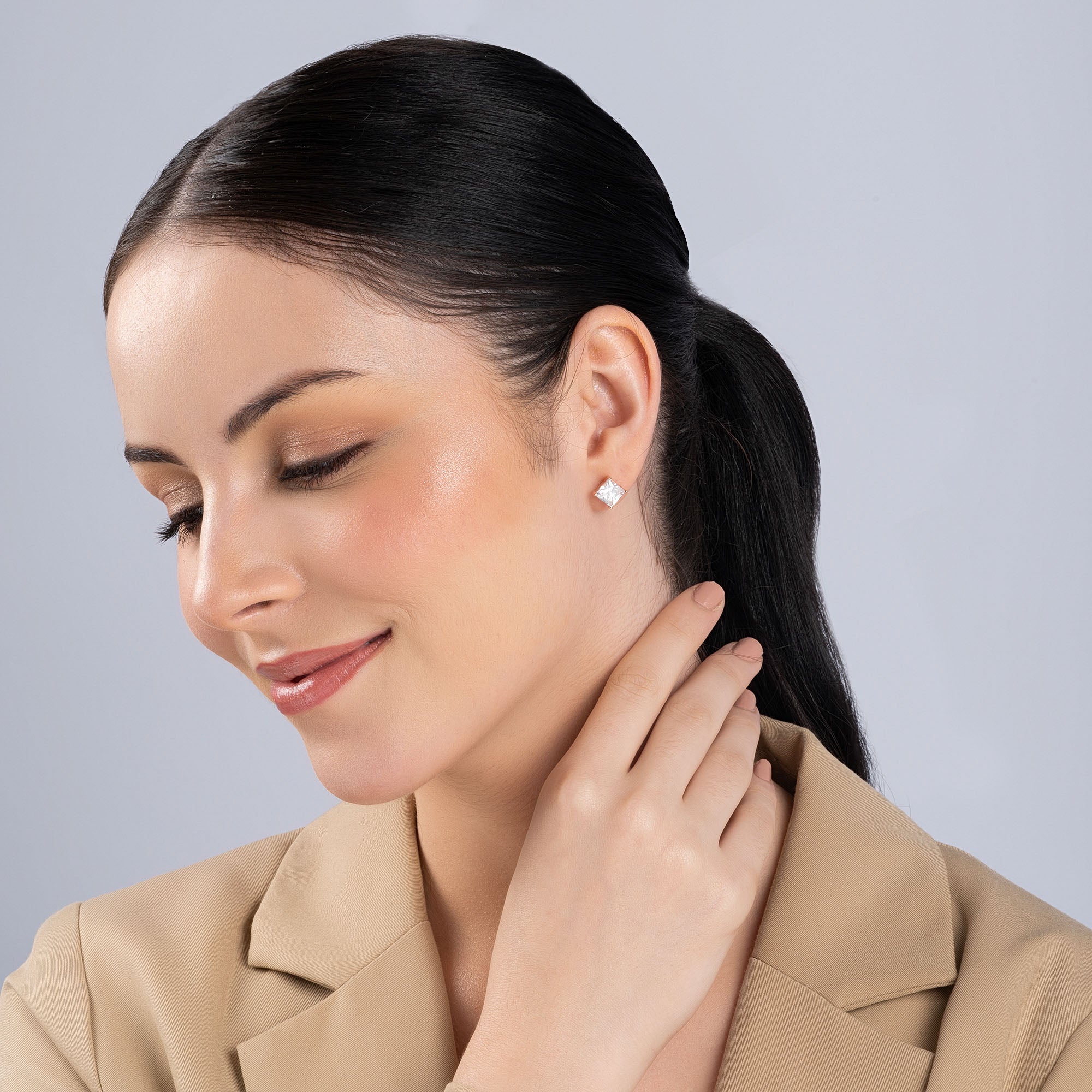 Single Stone Stud