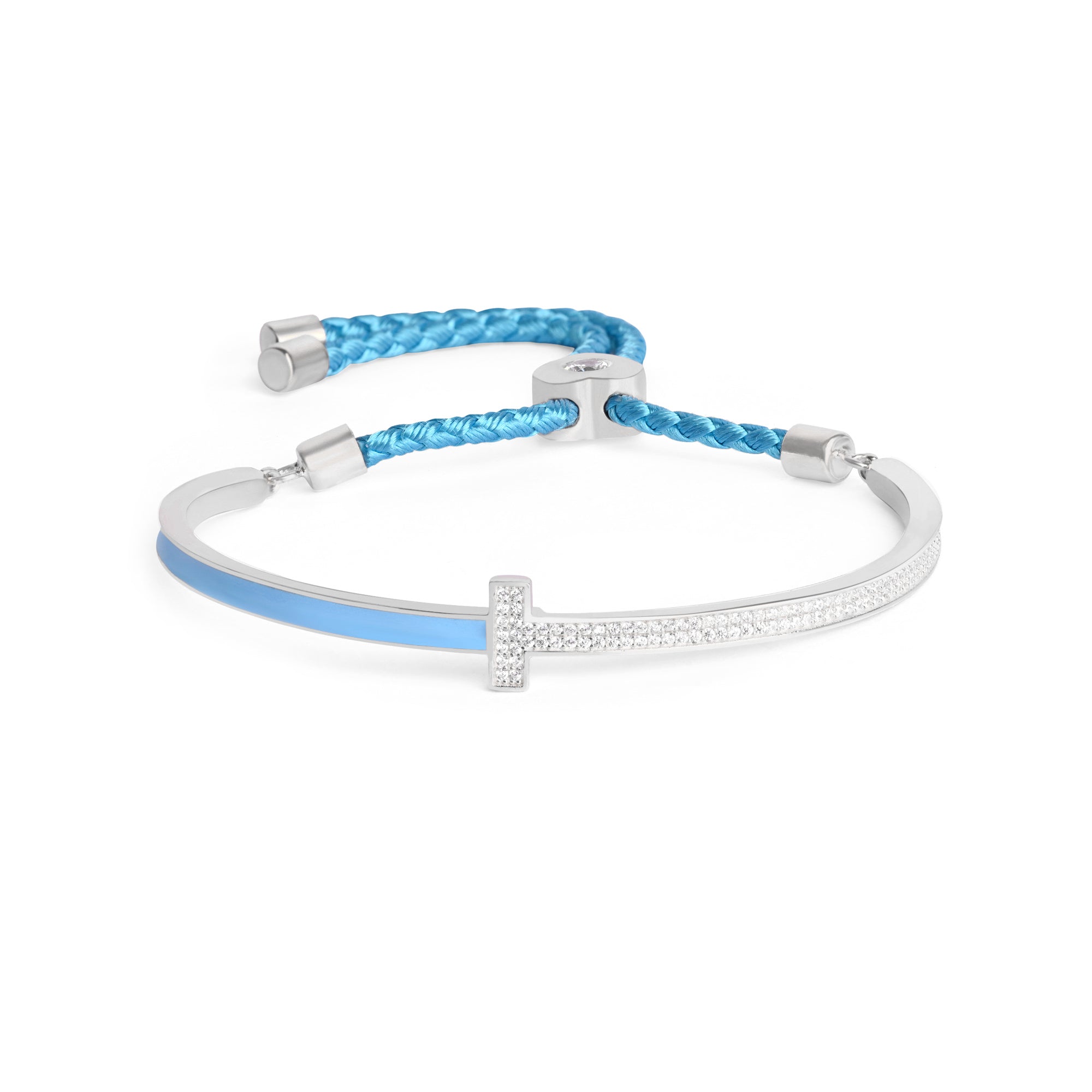 Link Luxe Silver Kada