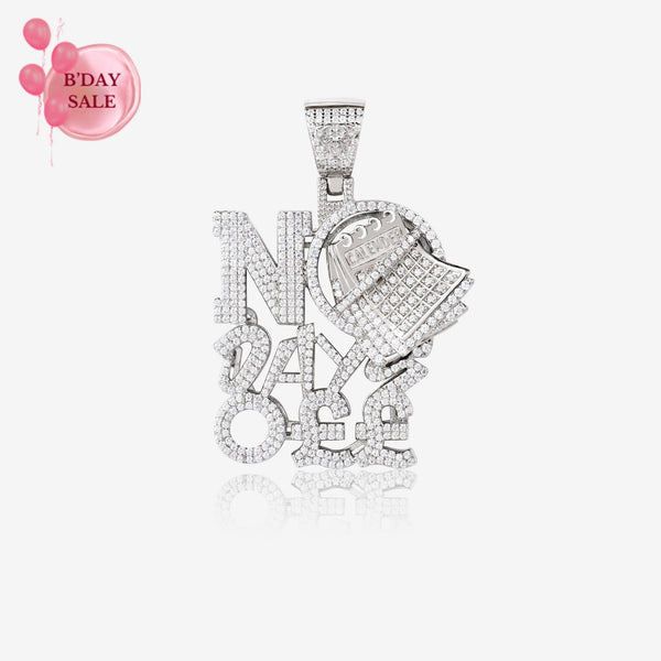 No Days Off Zircon Studded Silver Locket - Touch925
