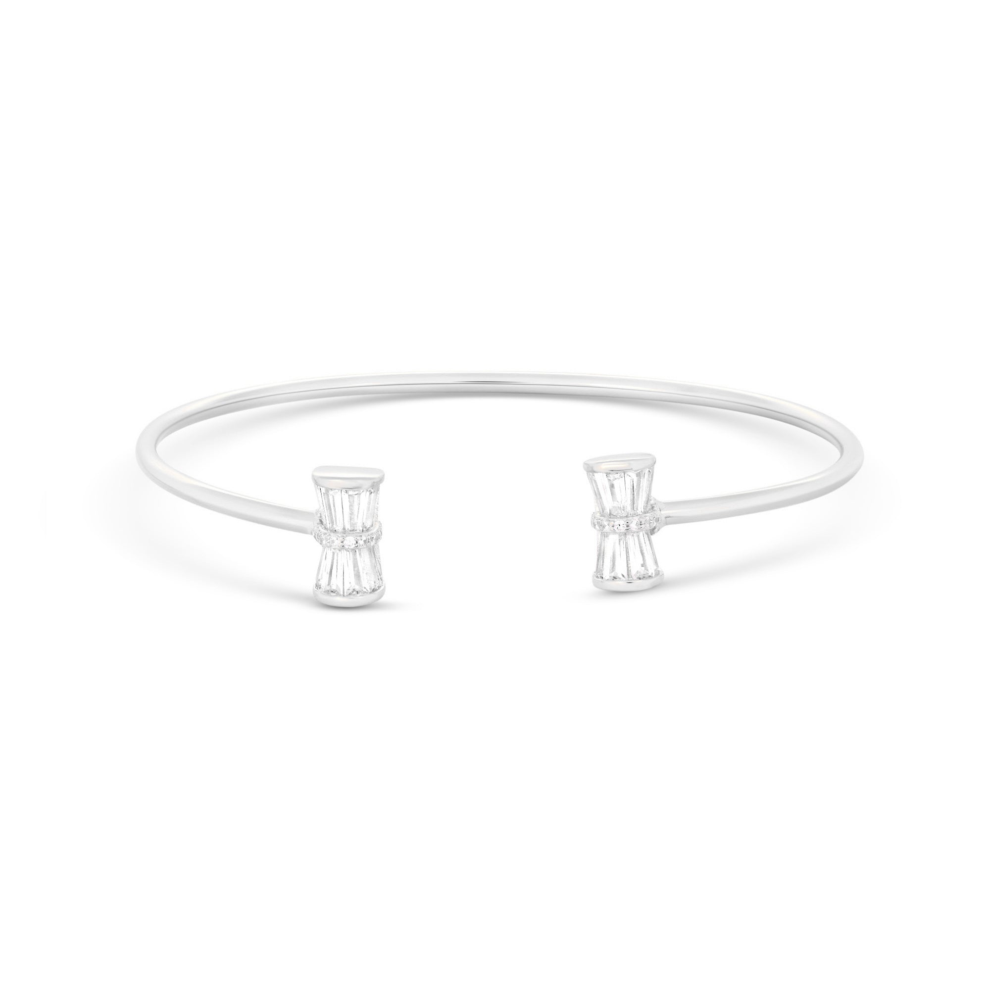 Baguette Grace Silver Kada