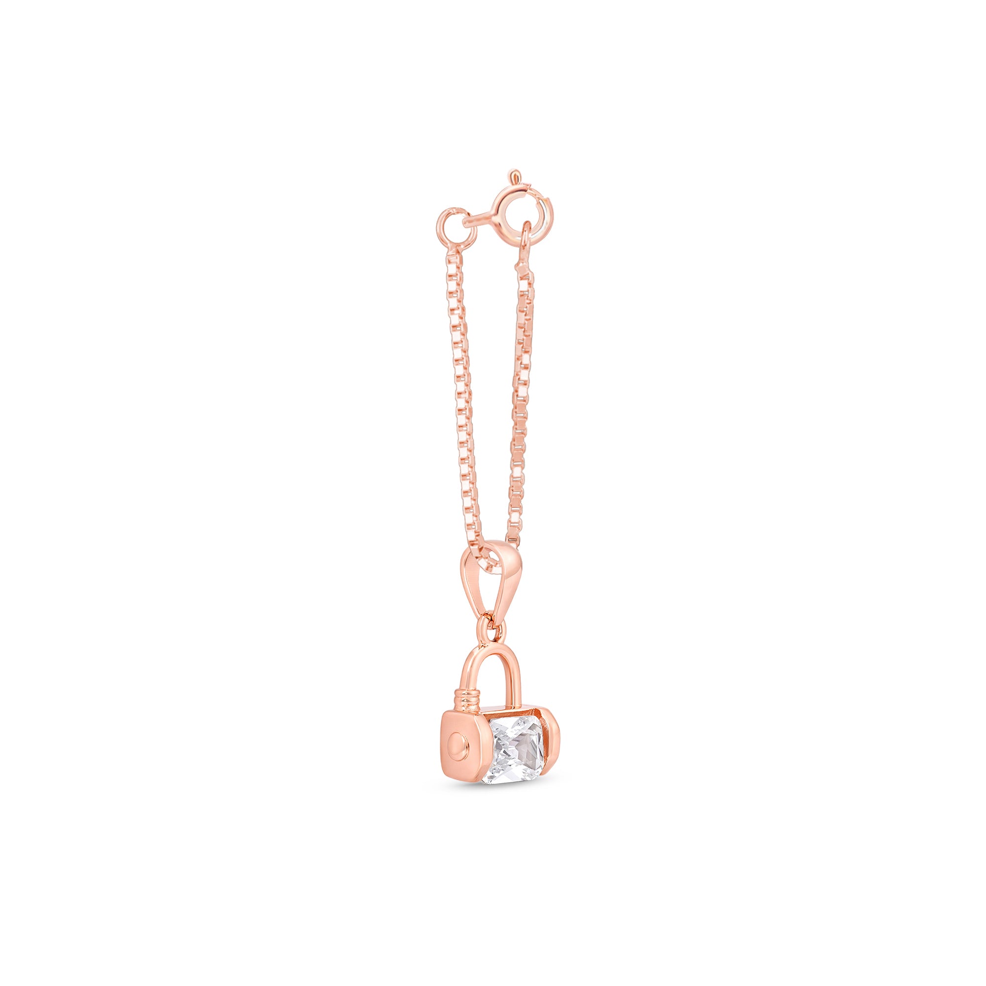 Crystal Lock Charm