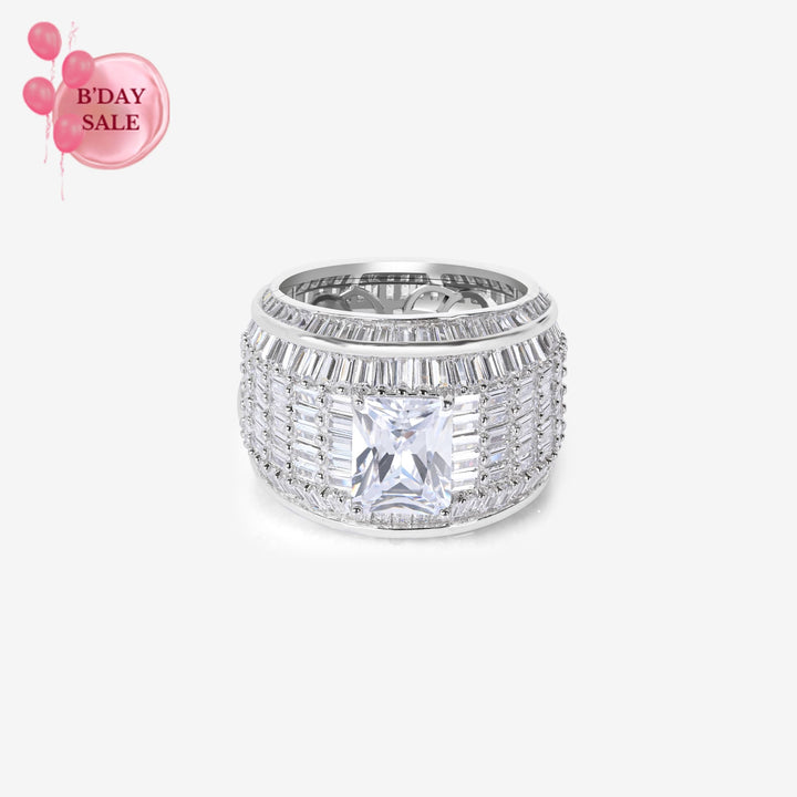 Majestic Spectrum CZ Silver Ring - Touch925