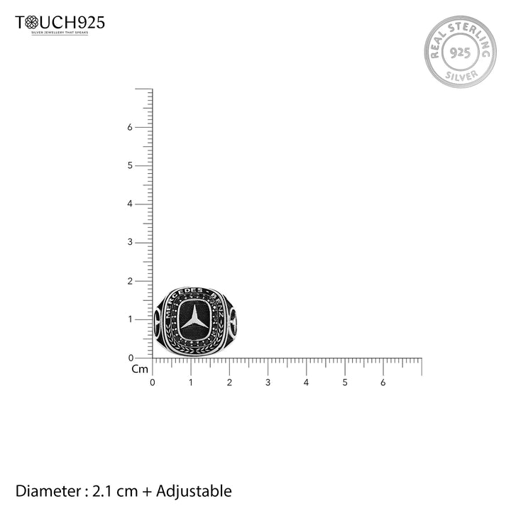 BenzStyle Emblem Ring - Touch925