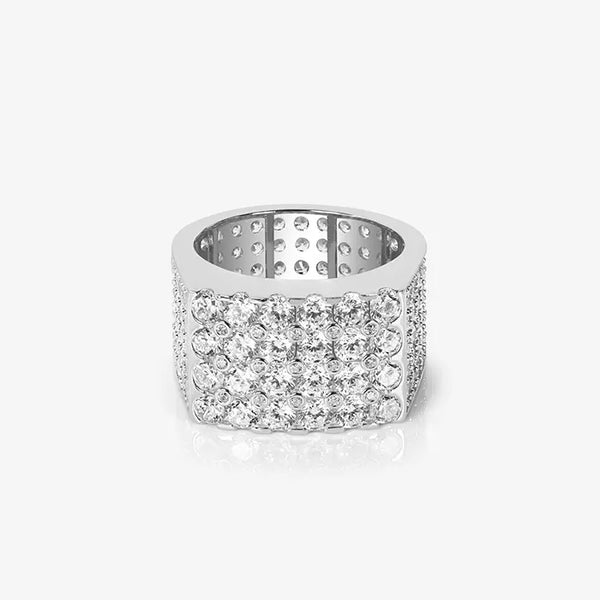 Silver CZ Stunner Ring