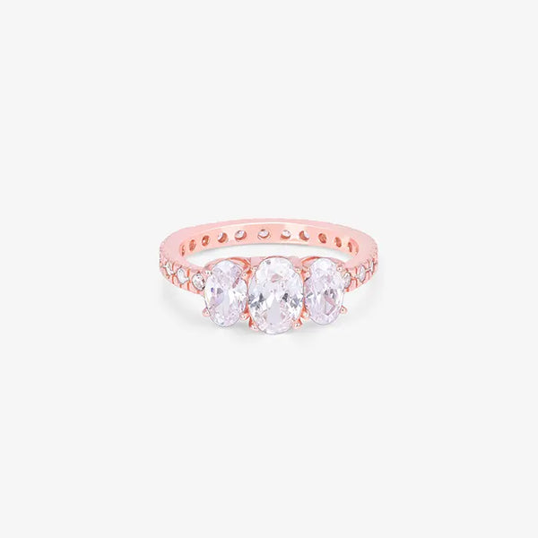 Radiant Lumina Rose Gold Ring