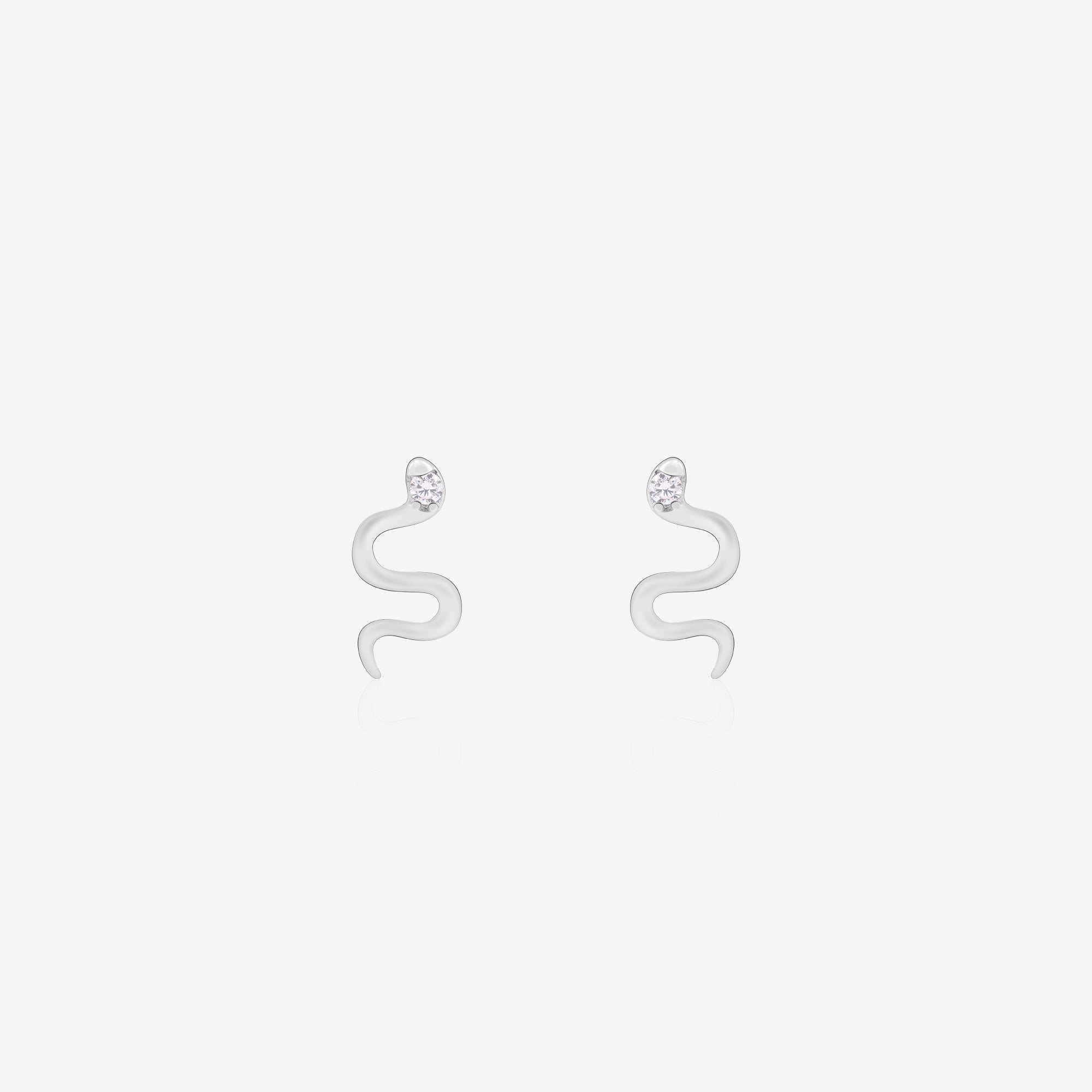 Sleek Snake Earrings