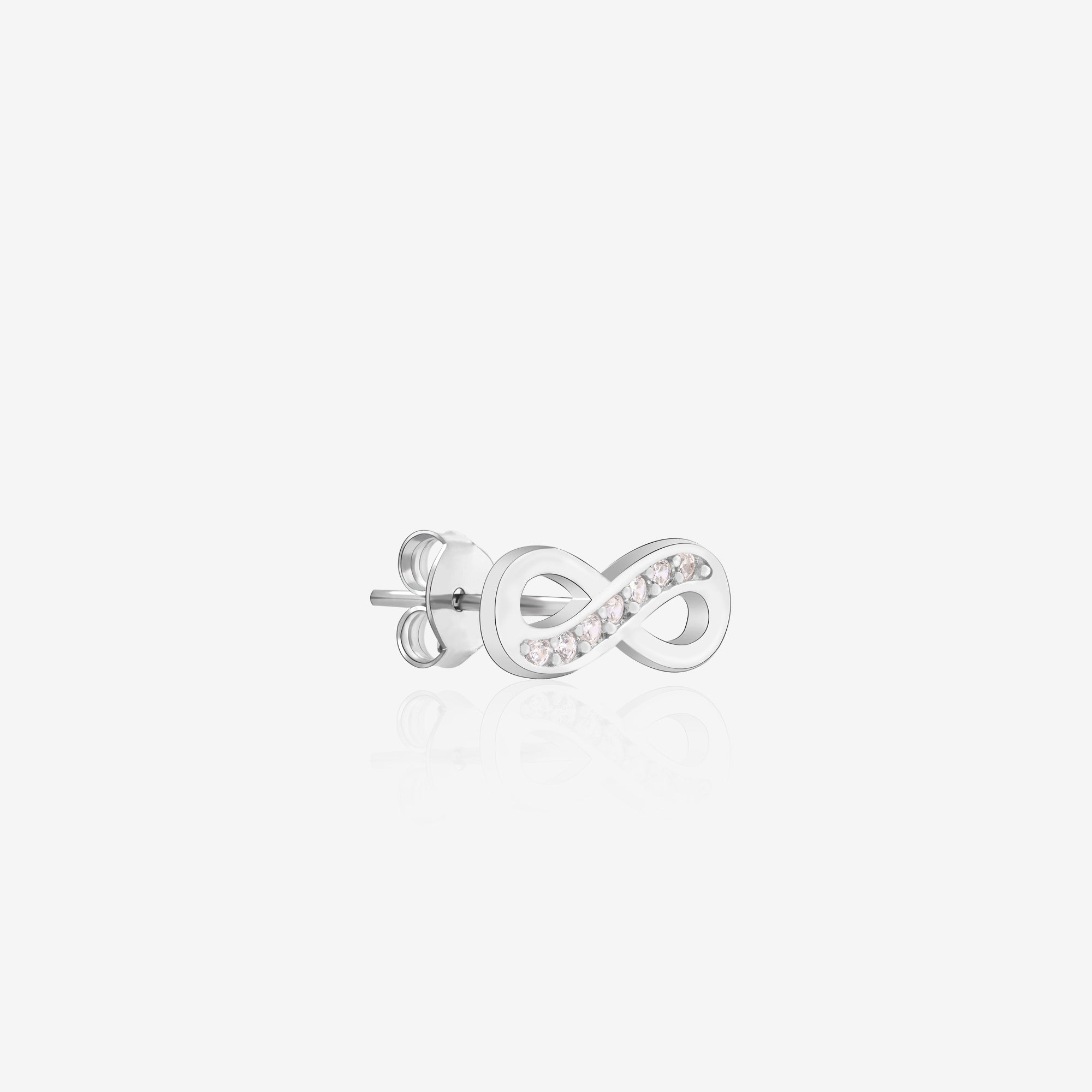 Infinity CZ Earrings