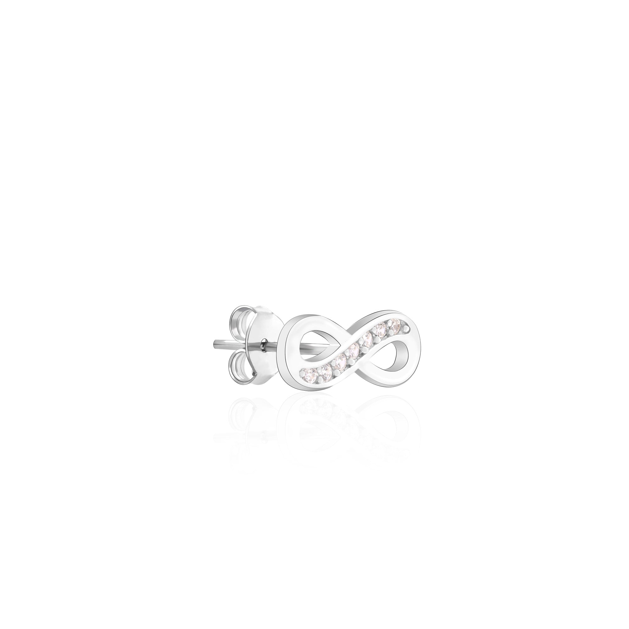 Infinity CZ Earrings