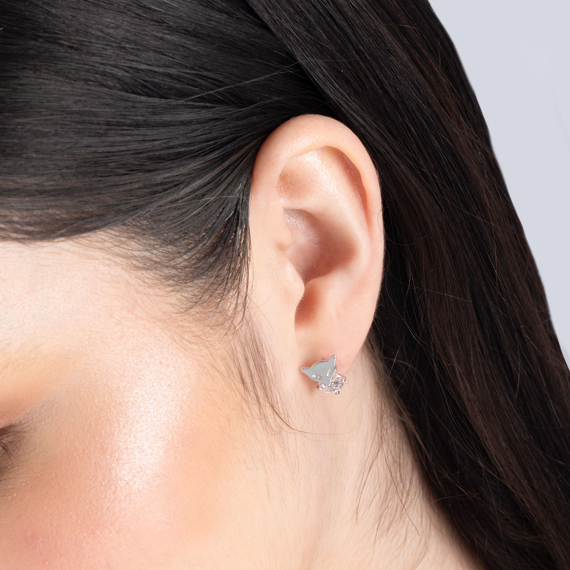 Fox Face Earrings