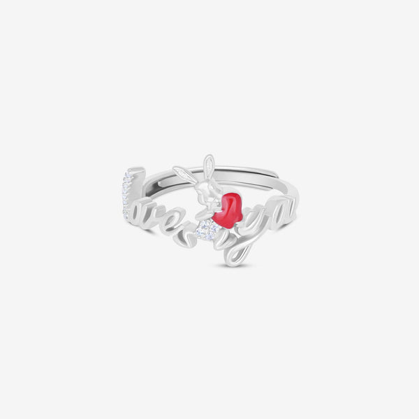 Heartfelt Love Silver Ring