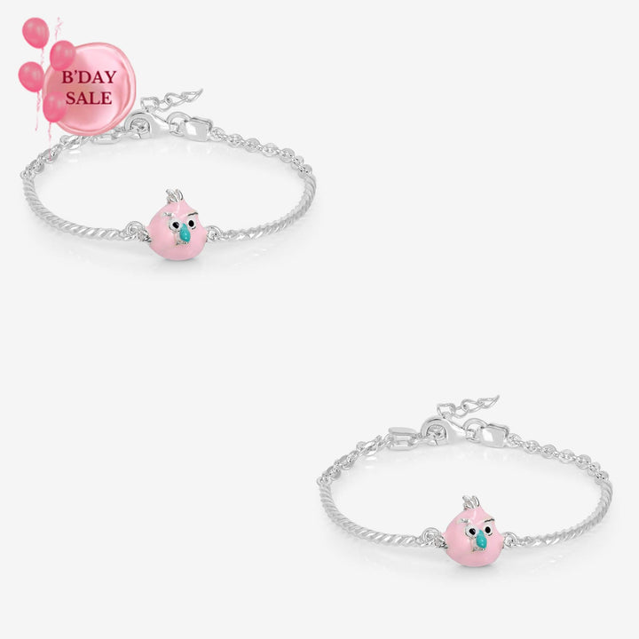 Pink Angry Bird Anklet - Touch925