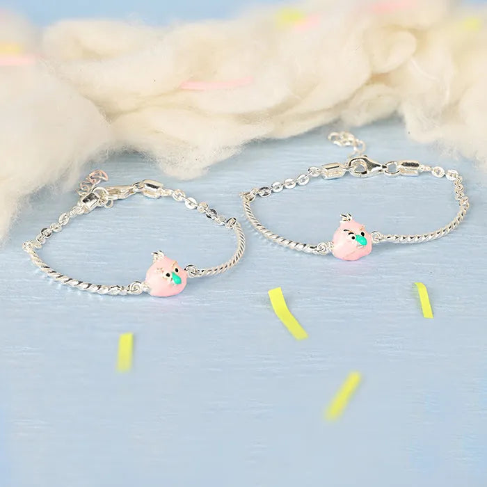 Pink Angry Bird Anklet - Touch925