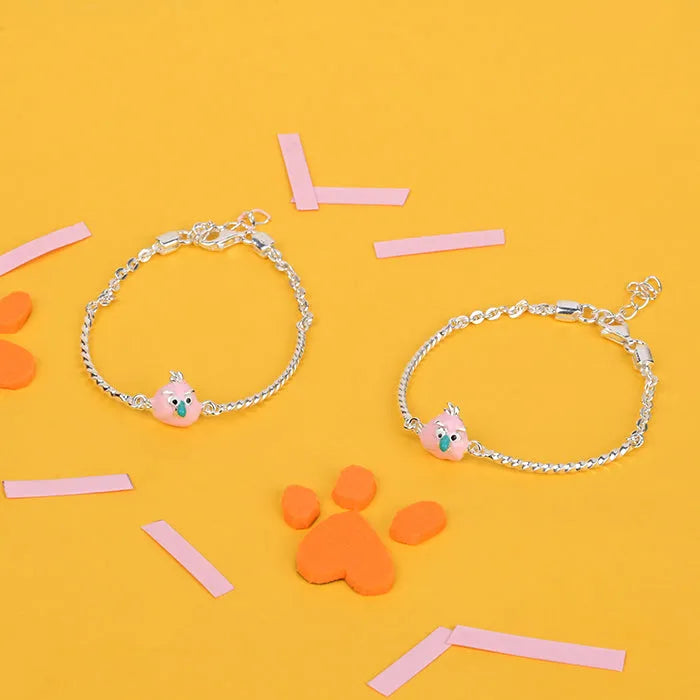 Pink Angry Bird Anklet - Touch925