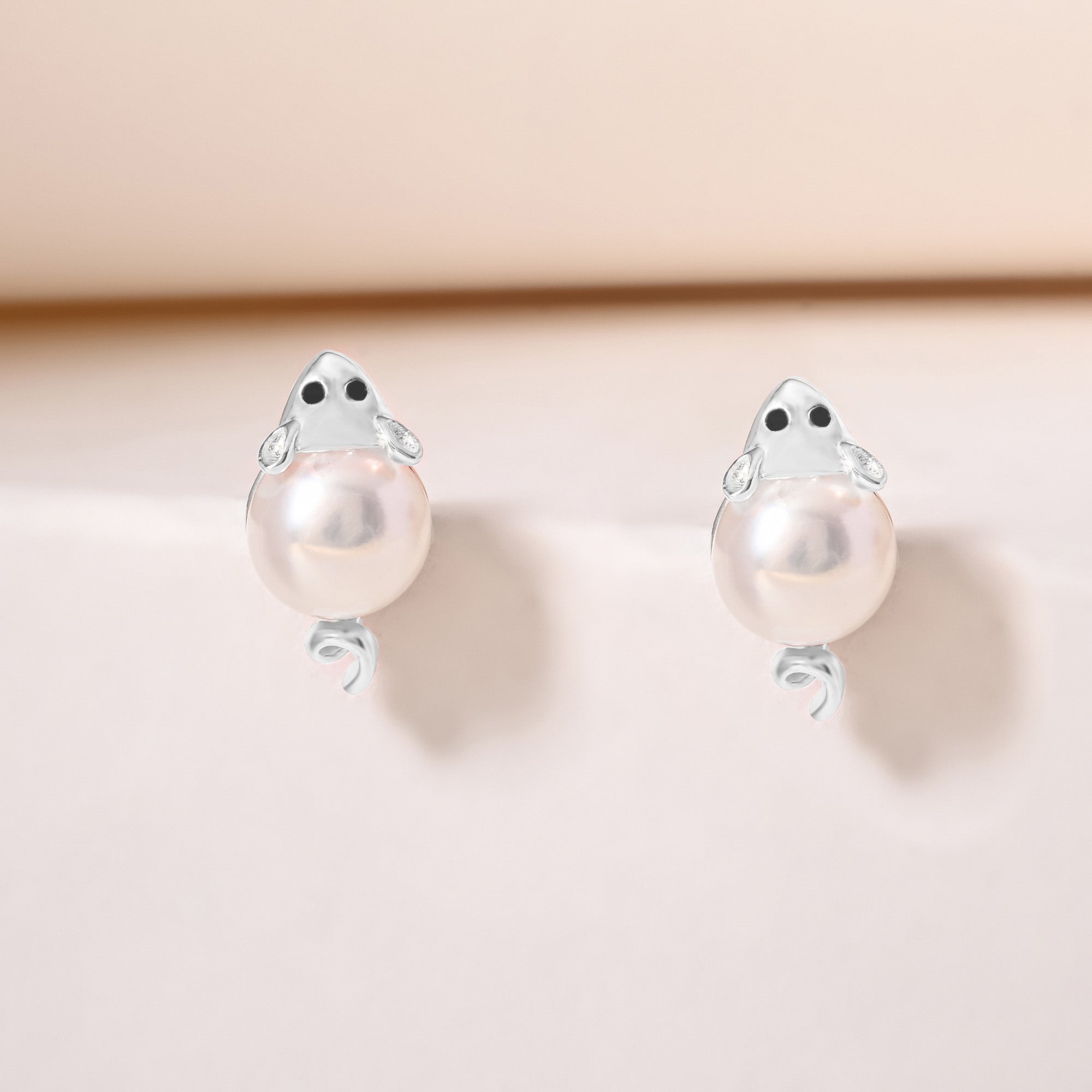 Pearl Whiskers Earrings