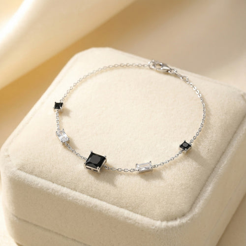 Minimal Square Station Bracelet