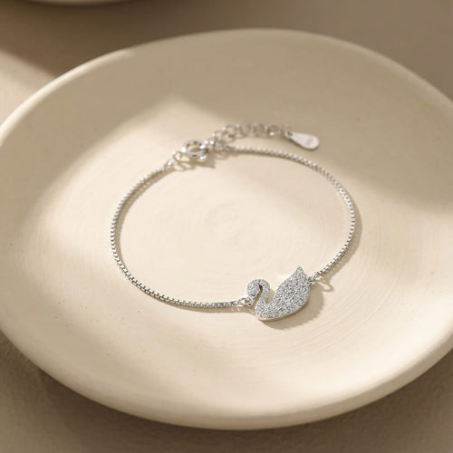 Swan CZ Bracelet