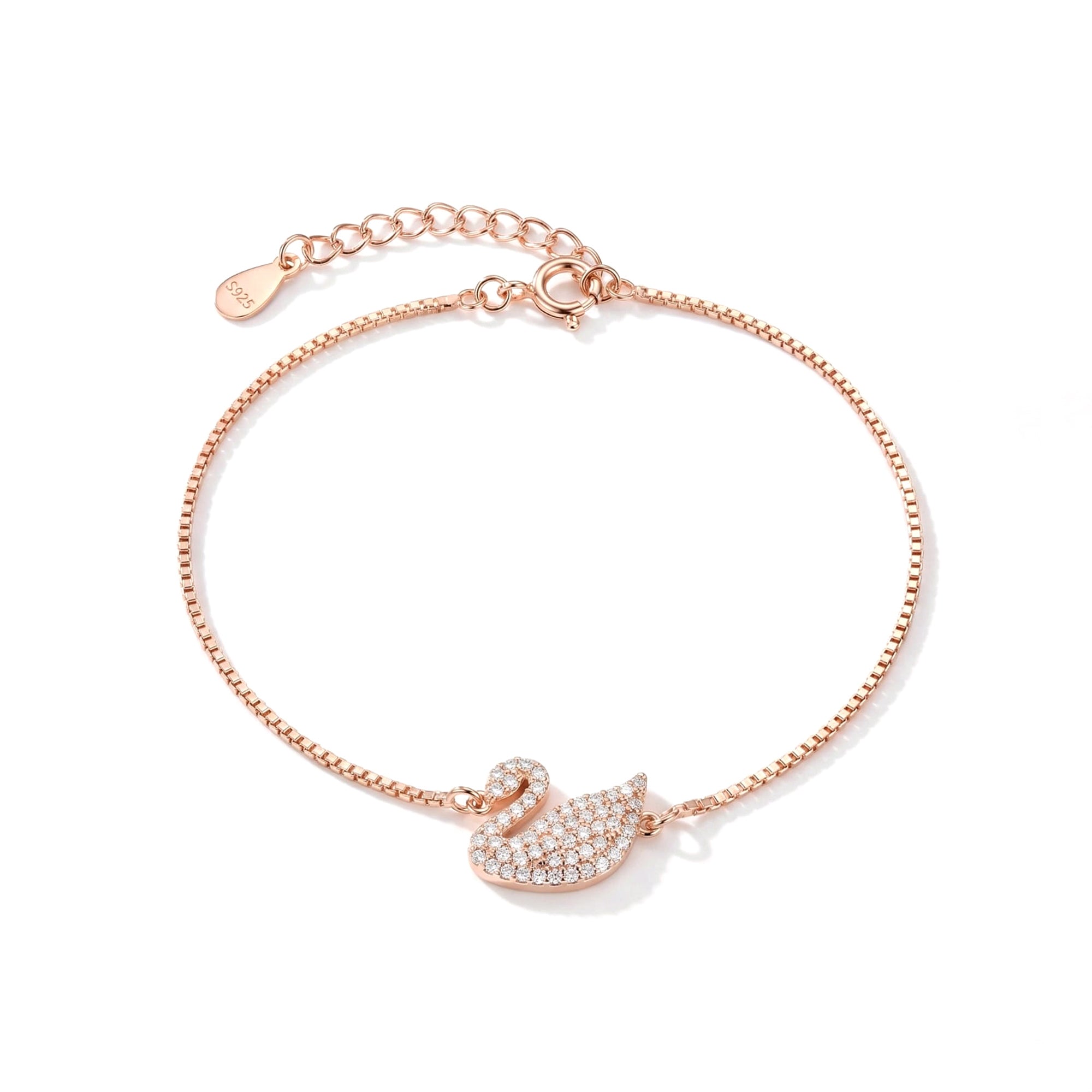 Swan CZ Bracelet
