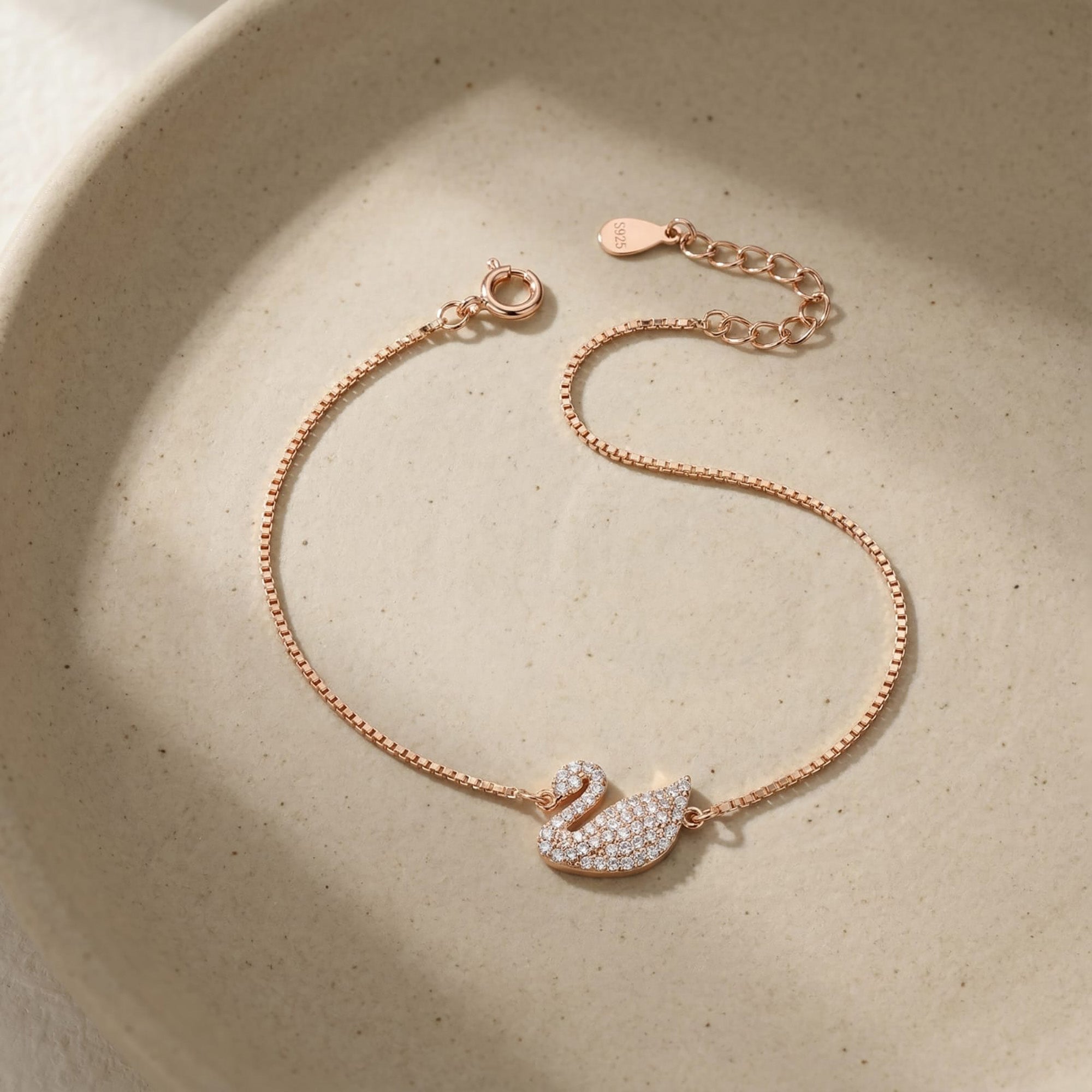 Swan CZ Bracelet