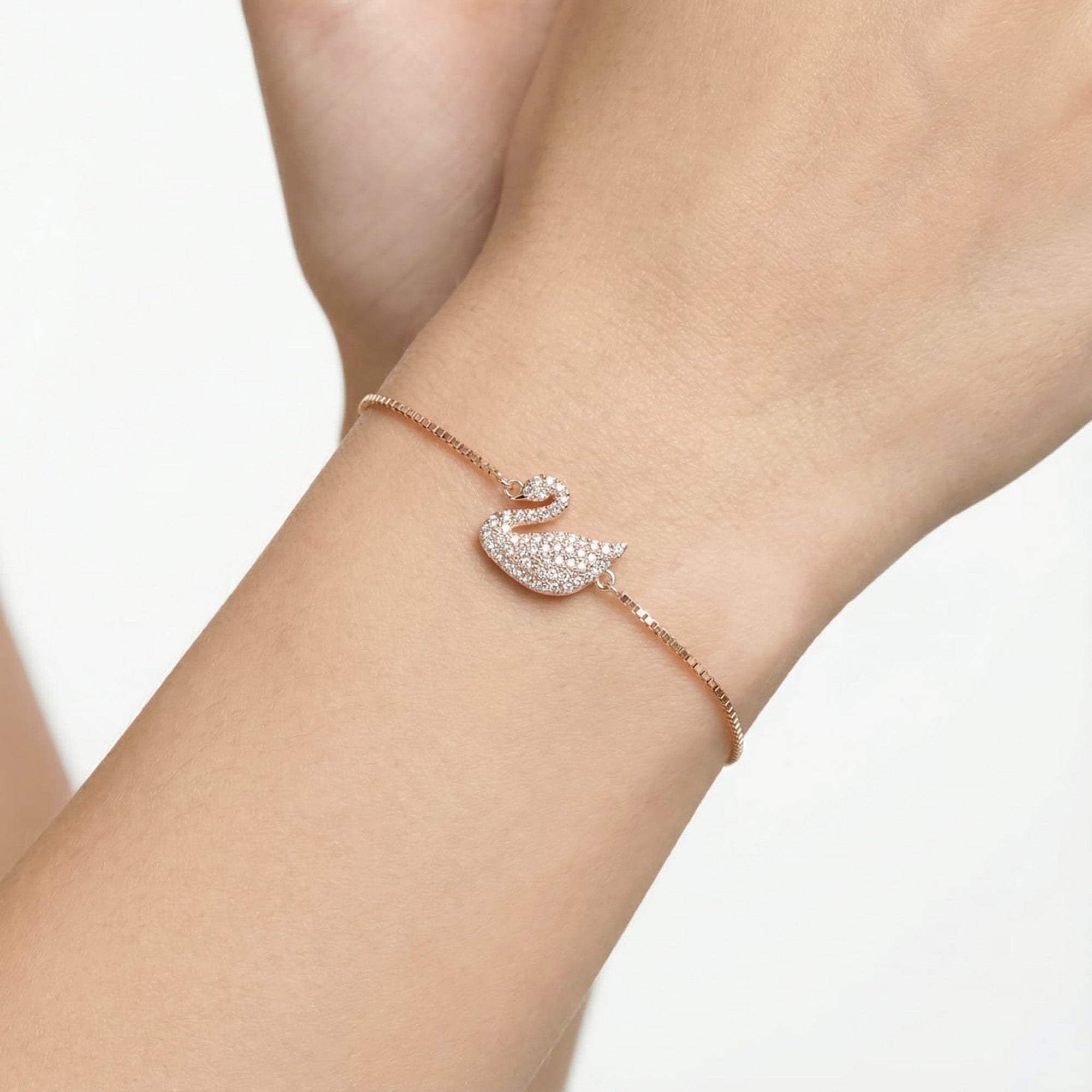 Swan CZ Bracelet
