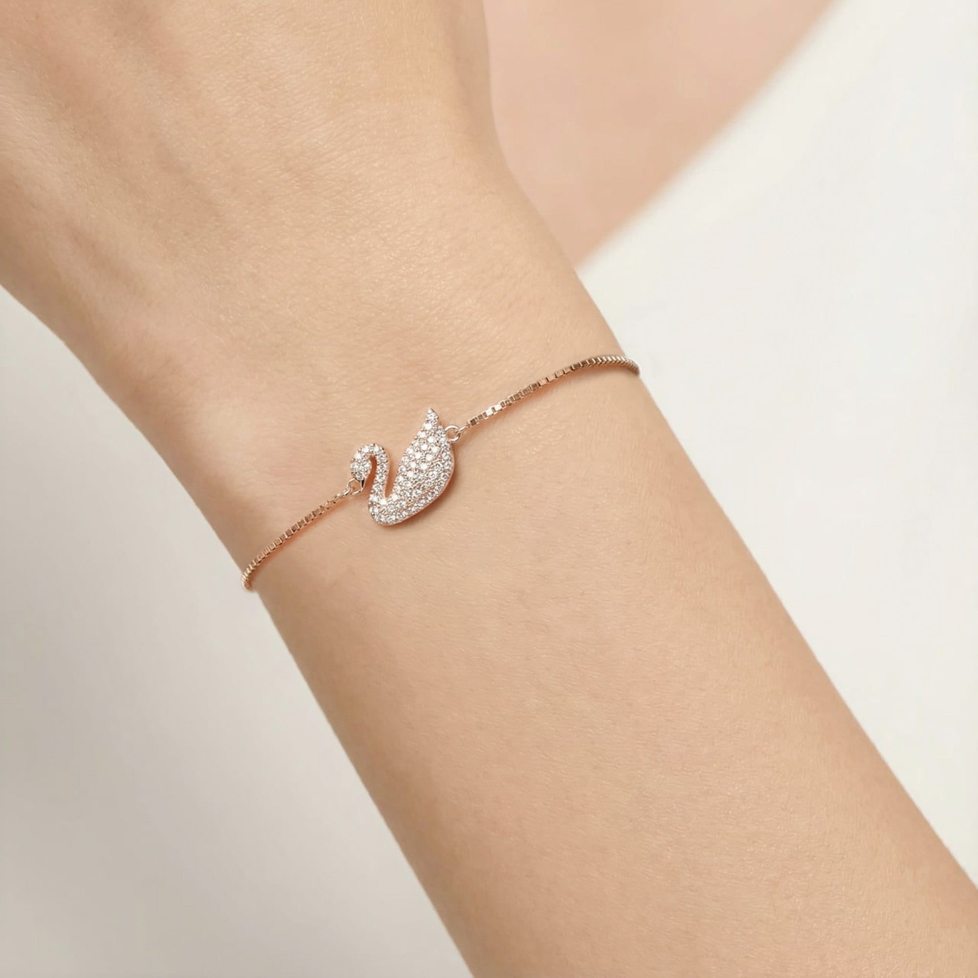 Swan CZ Bracelet