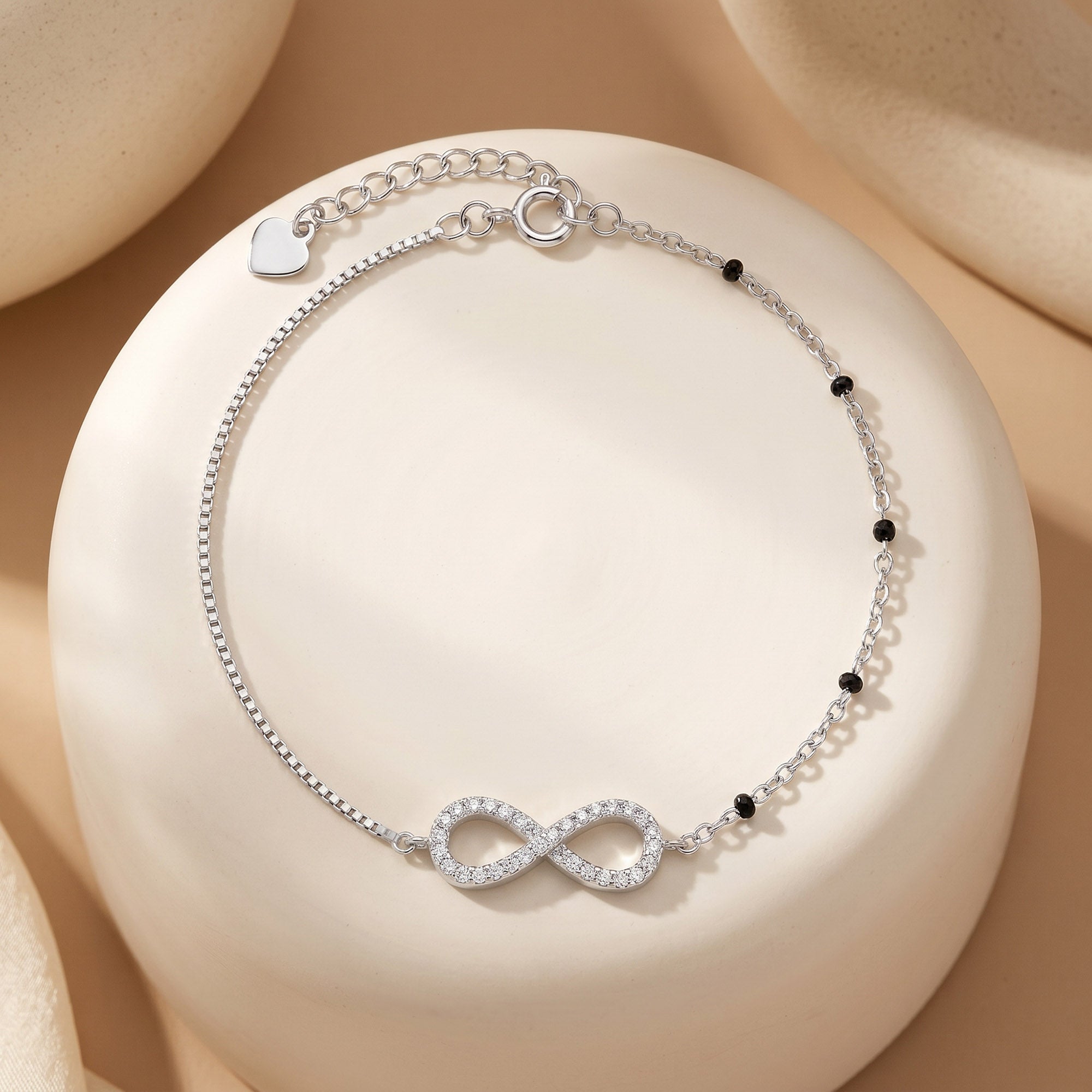 Infinity CZ Bracelet