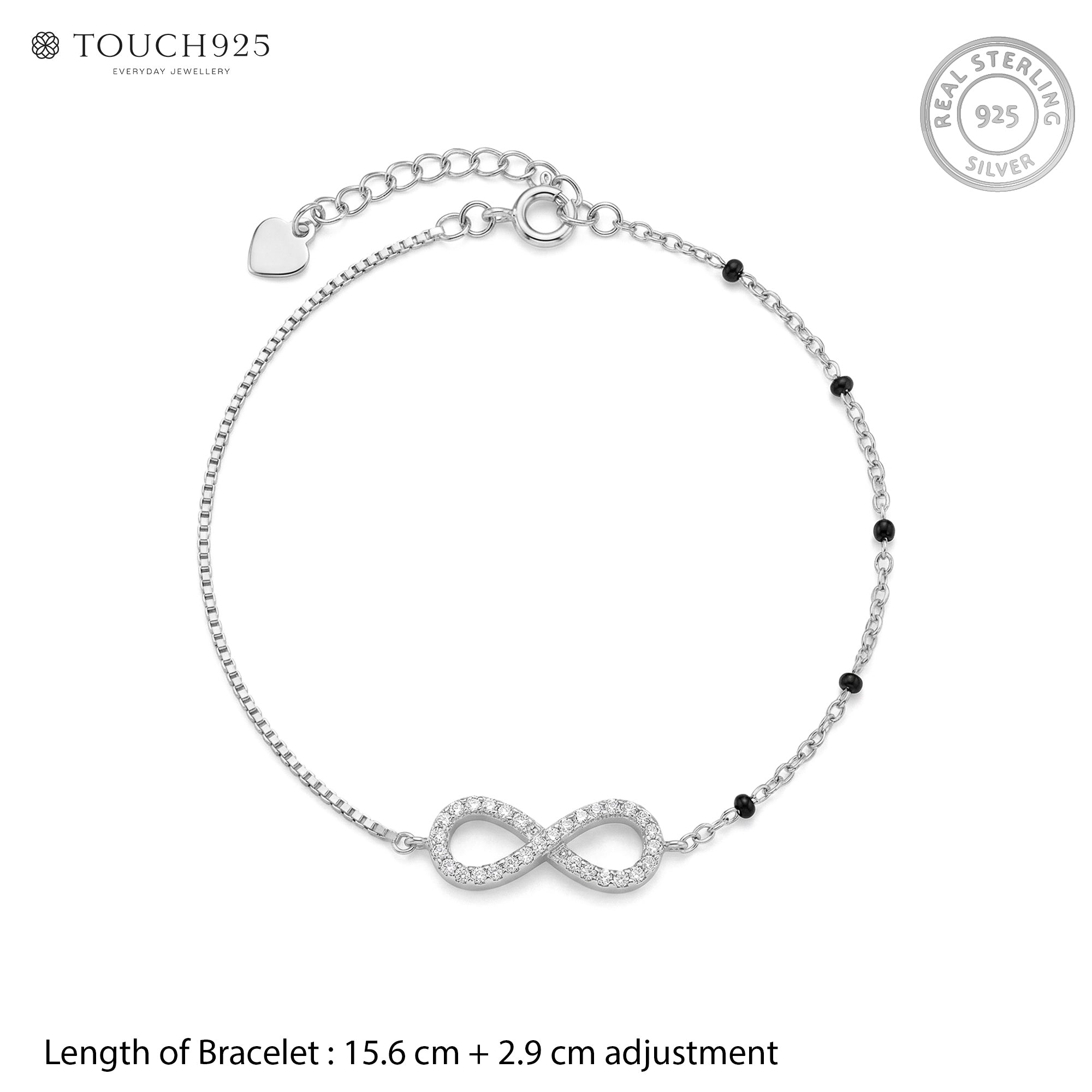 Infinity CZ Bracelet