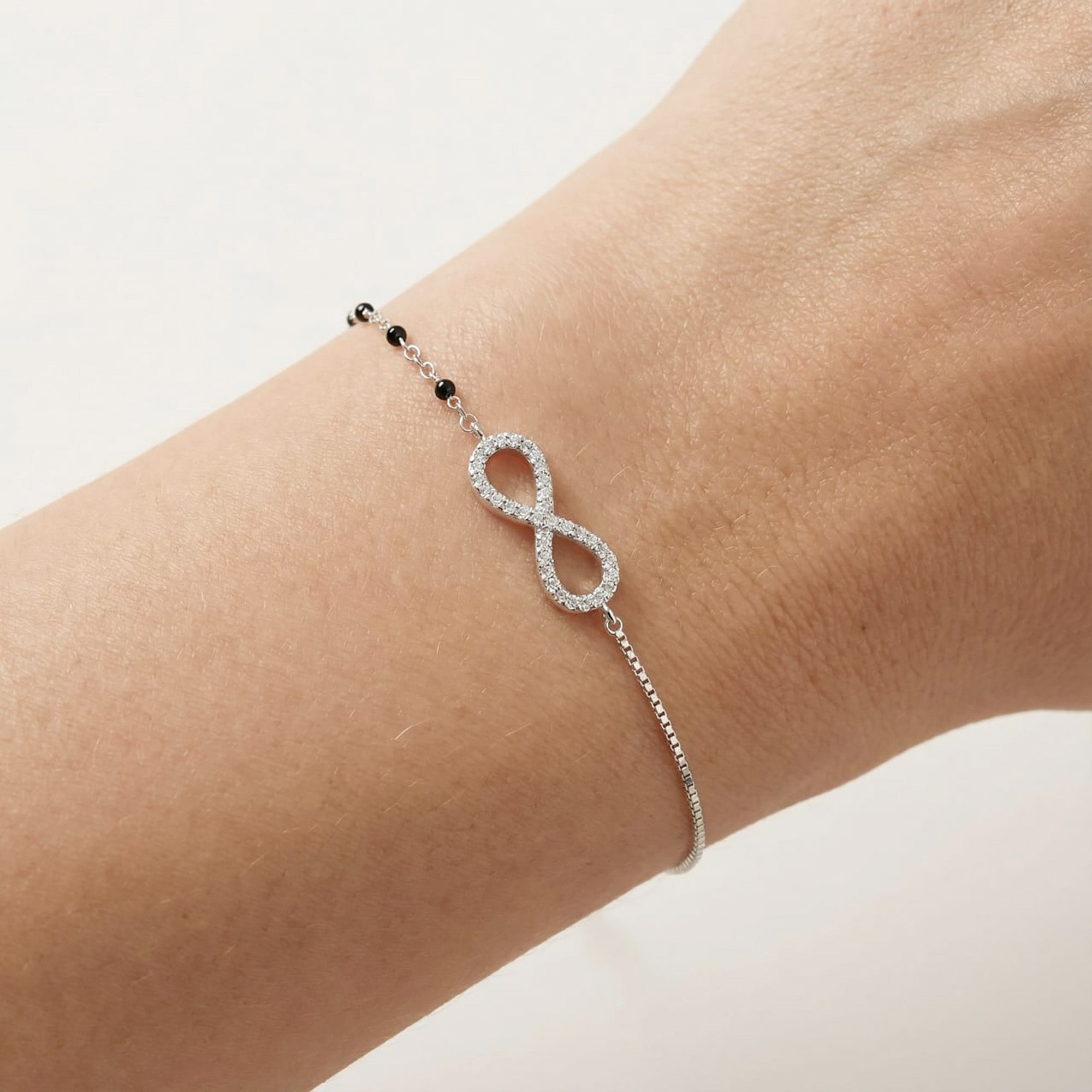 Infinity CZ Bracelet