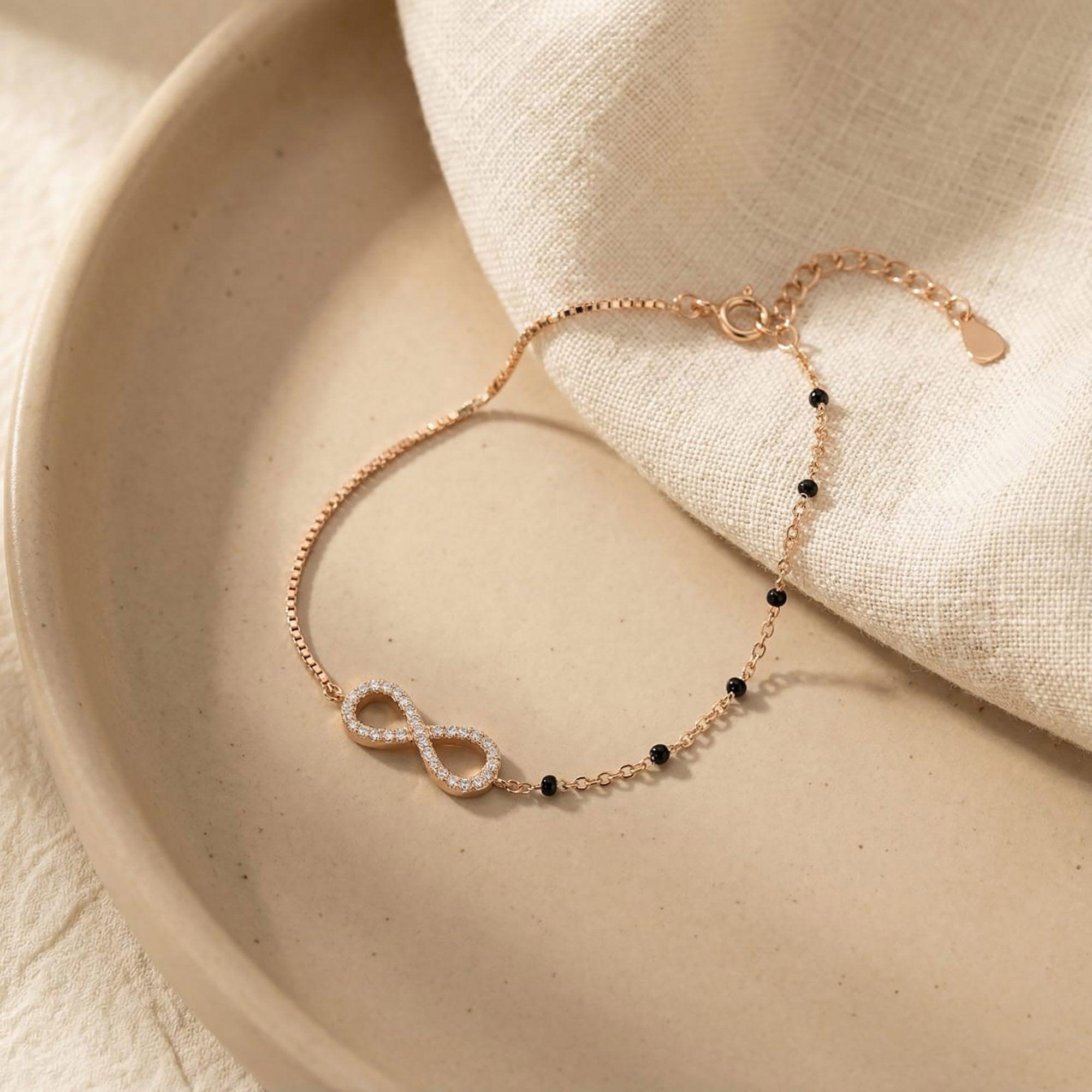 Infinity CZ Bracelet