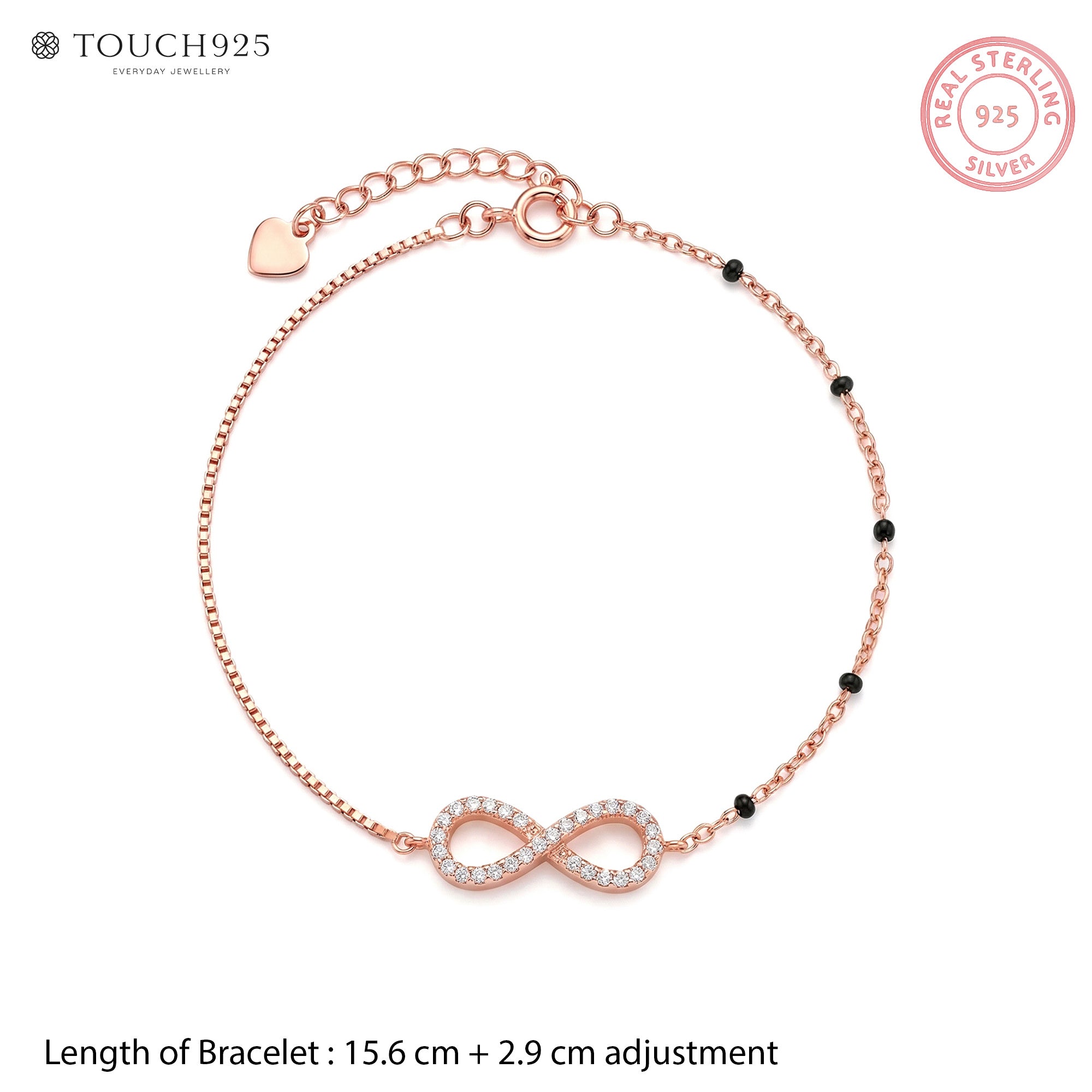 Infinity CZ Bracelet