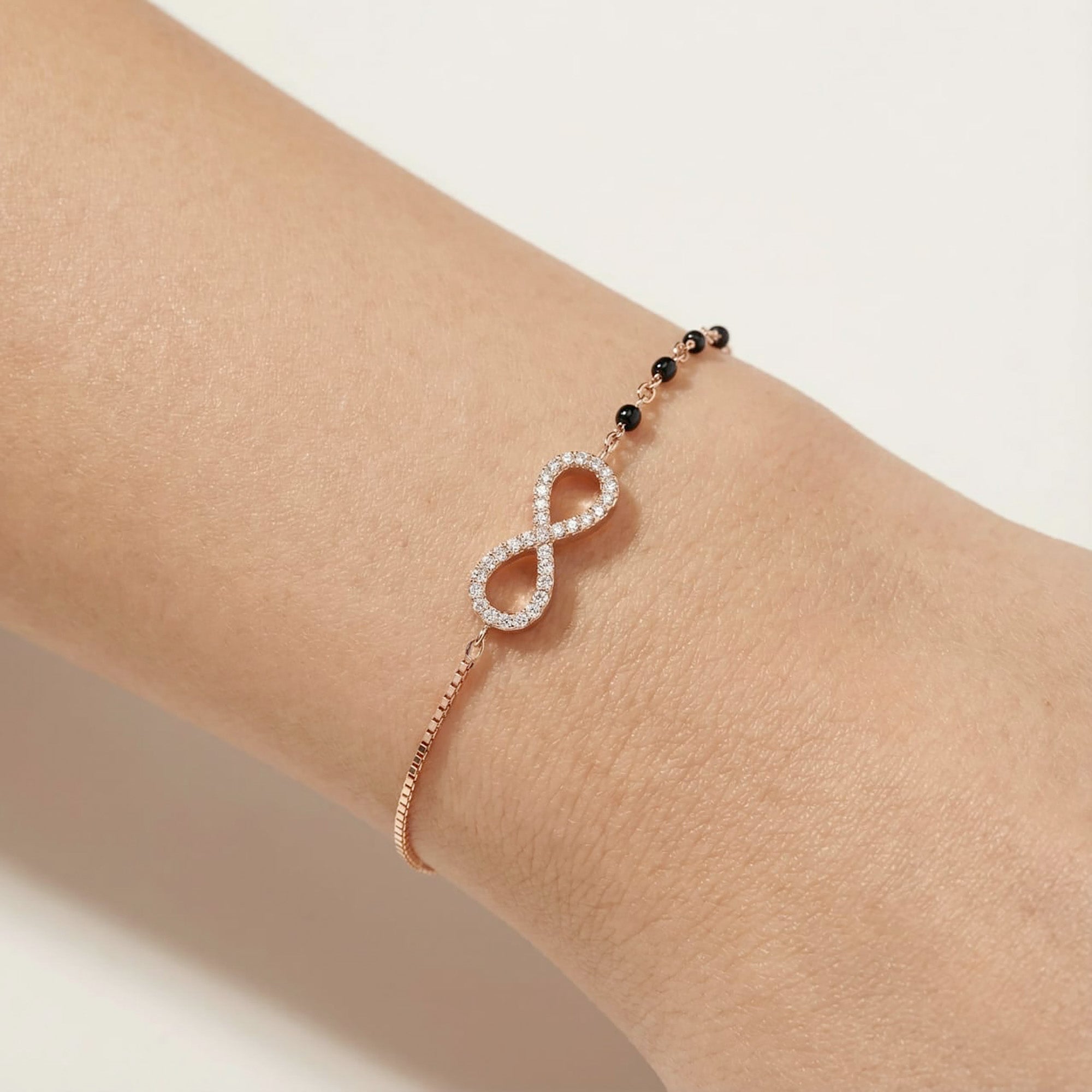 Infinity CZ Bracelet