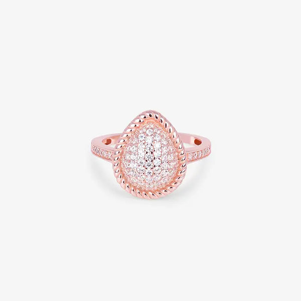 Rose Gold Rivulet Ring