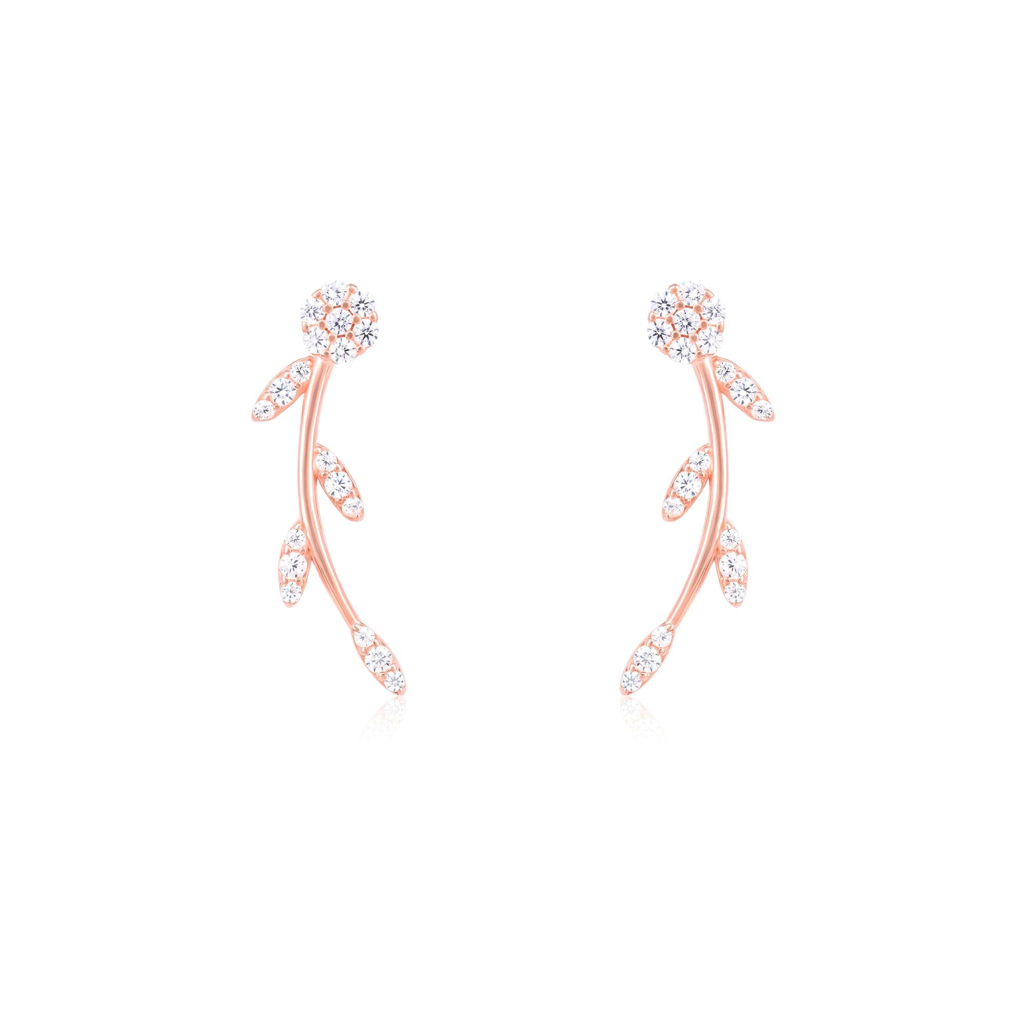Glowy Leaf Earrings